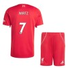 Liverpool Wirtz 7 Hjemme 2025-26 - Barn Draktsett